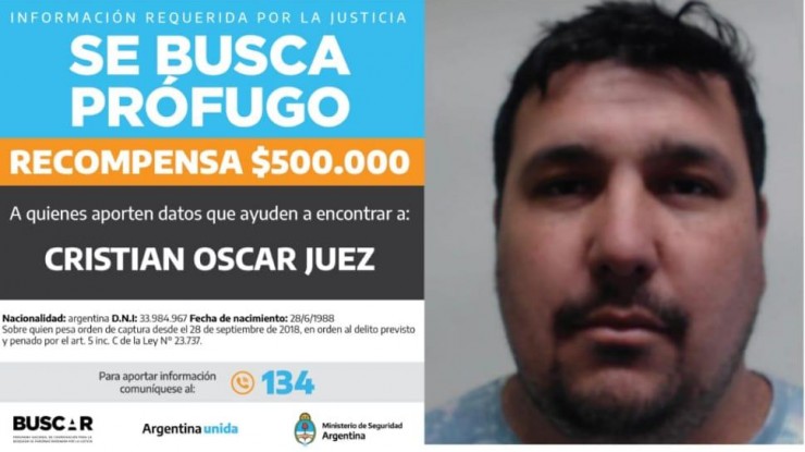 Detuvieron  a un hombre que se encontraba prófugo de la justicia